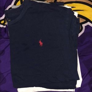 Navy Blue Polo Ralph Lauren T-Shirt